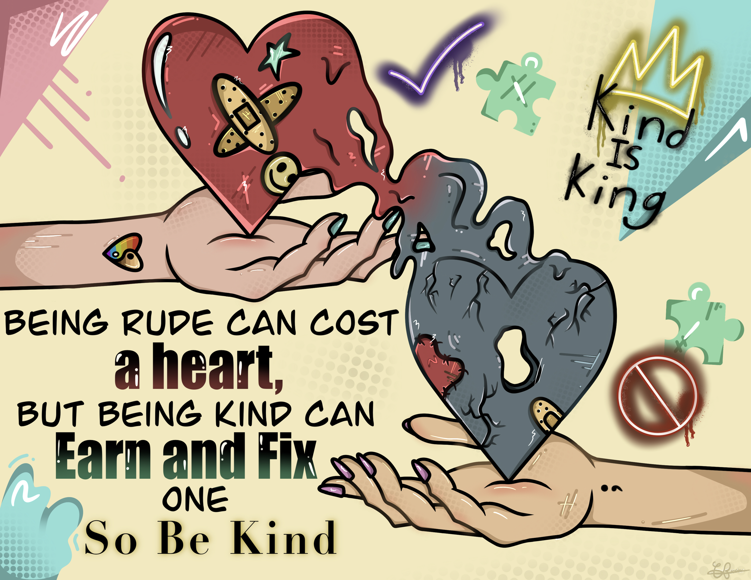 Announcing the Winners of the First-ever Be Kind. Poster Contest